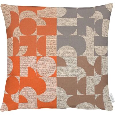 Apelt Orange Jacquard Kissenhülle - Kissenhülle Apelt Orange Jacquard Kissenhülle - Kissenhülle