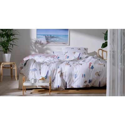 APELT Solea Gots Blaue Bettwäsche - Bettwäsche Sets APELT Solea Gots Blaue Bettwäsche - Bettwäsche Sets