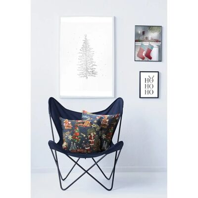 Apelt 5824 blau 49x49 cm Kissenhülle Apelt 5824 blau 49x49 cm Kissenhülle