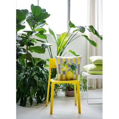APELT - 3802 - grün-grau-gelb - 49x49 cm - Pillow cover APELT - 3802 - grün-grau-gelb - 49x49 cm - Pillow cover