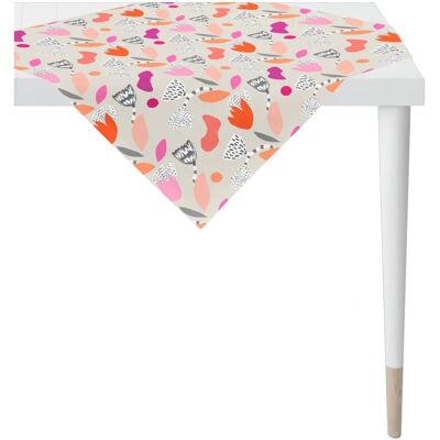 APELT 3807 - pink-grau - 85x85 cm - Tablecloth APELT 3807 - pink-grau - 85x85 cm - Tablecloth