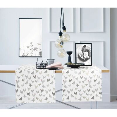 APELT - 6710 - grau - 172x25 cm - Tablecloth APELT - 6710 - grau - 172x25 cm - Tablecloth