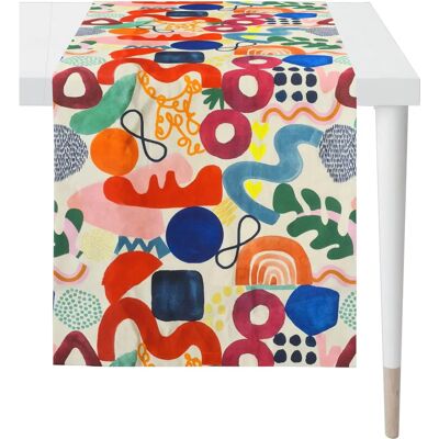 APELT - 6757 - Bunt - 140x48 cm - Tischläufer APELT - 6757 - Bunt - 140x48 cm - Tischläufer