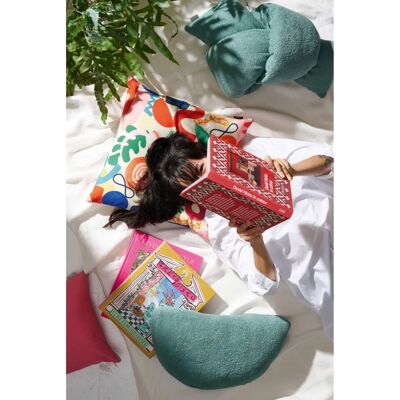 APELT - Ciao - Grau - 28x45x5cm - Cushion APELT - Ciao - Grau - 28x45x5cm - Cushion