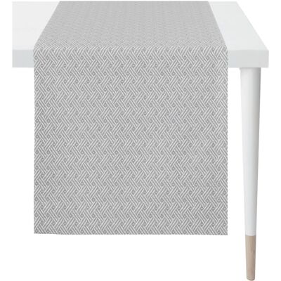 APELT - Match - Grau-Taupe - 140x46 Tischläufer APELT - Match - Grau-Taupe - 140x46 Tischläufer