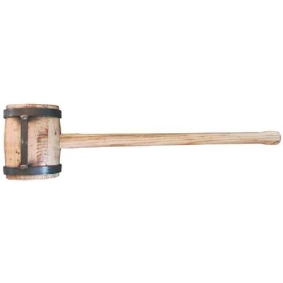 Triuso Modell 6000000 g Holzhammer - 6 kg, Flachstahl, 940mm Triuso Modell 6000000 g Holzhammer - 6 kg, Flachstahl, 940mm