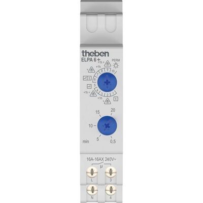 Theben ELPA 6 plus - Treppentimer - 10 functies Theben ELPA 6 plus - Treppentimer - 10 functies