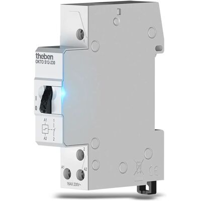 Theben OKTO S12-230 Elektromechanischer Impuls-Schalter - Elektrischer Schalter Theben OKTO S12-230 Elektromechanischer Impuls-Schalter - Elektrischer Schalter
