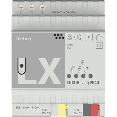 Theben LUXORliving P640 - Smart Home-System Spannungsversorgung Theben LUXORliving P640 - Smart Home-System Spannungsversorgung