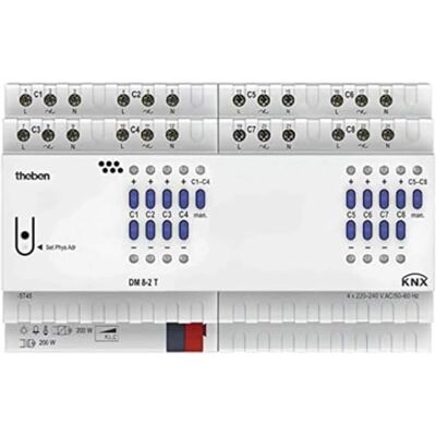 Theben KNX 8-Kanal-Dimmaktor - Universal-Dimmaktor Theben KNX 8-Kanal-Dimmaktor - Universal-Dimmaktor