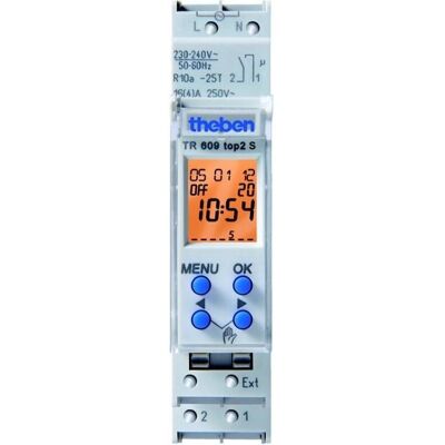 Timer digitale programmabile Theben TR 609 TOP2 S Timer digitale programmabile Theben TR 609 TOP2 S