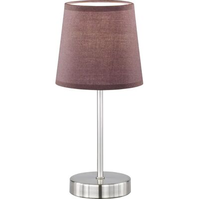 Lampa stołowa Cesena od WOFI Leuchten - Max 42W, Tekstylowy abażur, IP20 Lampa stołowa Cesena od WOFI Leuchten - Max 42W, Tekstylowy abażur, IP20