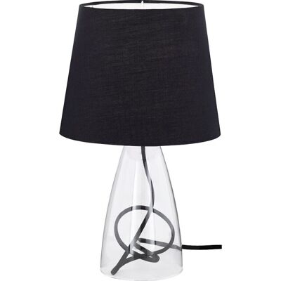 WOFI Modello 800801100000 Lampada da tavolo nera moderna - Lampada da tavolo WOFI Modello 800801100000 Lampada da tavolo nera moderna - Lampada da tavolo