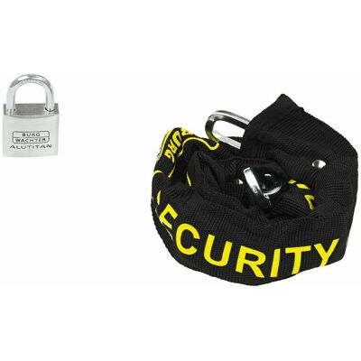 Burg-Wächter SKM 5/60/30 Bike Lock - 60cm Chain, Aluminum Body, Double Locking Burg-Wächter SKM 5/60/30 Bike Lock - 60cm Chain, Aluminum Body, Double Locking