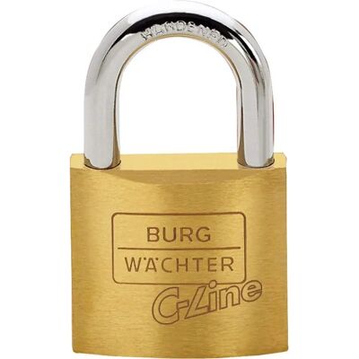 Burg-Wächter Modell 222 40 Messing Vorhängeschloss - Vorhängeschloss Burg-Wächter Modell 222 40 Messing Vorhängeschloss - Vorhängeschloss