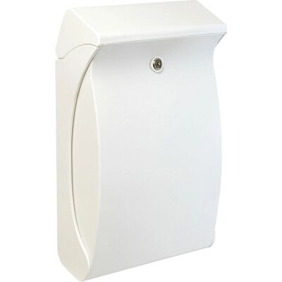 Burg-Wächter 4905 W White Letterbox - Wall-mounted Plastic Mailbox Burg-Wächter 4905 W White Letterbox - Wall-mounted Plastic Mailbox