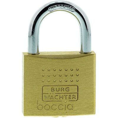 Burg Wächter 450/40 Boccia mosiężny zamek z kluczem - Zamek Burg Wächter 450/40 Boccia mosiężny zamek z kluczem - Zamek