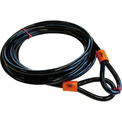 Cadenas pour vélo Burg-Wächter 750 250 - Câble spiralé de 2,5m - Publicité Cadenas pour vélo Burg-Wächter 750 250 - Câble spiralé de 2,5m - Publicité