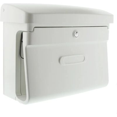 Burg Wächter Modell 885 W Weiß Wetterfeste Briefkasten Burg Wächter Modell 885 W Weiß Wetterfeste Briefkasten
