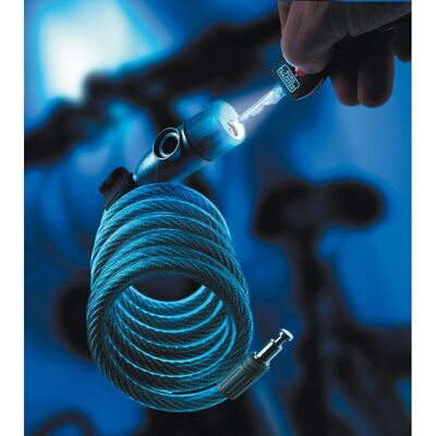 BURG-WÄCHTER - 340 180 L - Black - 1800 mm - Bike lock BURG-WÄCHTER - 340 180 L - Black - 1800 mm - Bike lock