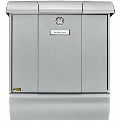 BURG-WÄCHTER Olymp-Set 91600 SI Briefkasten Silber Wandbriefkasten Kunststoff, Stahl BURG-WÄCHTER Olymp-Set 91600 SI Briefkasten Silber Wandbriefkasten Kunststoff, Stahl