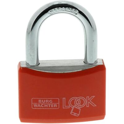 Cadenas Burg Wächter Look 402 - Corps en aluminium robuste - Publicité Cadenas Burg Wächter Look 402 - Corps en aluminium robuste - Publicité