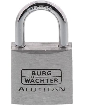 Burg Wächter 770 30 SB - Hangslot met aluminium behuizing en cilinderslot Burg Wächter 770 30 SB - Hangslot met aluminium behuizing en cilinderslot