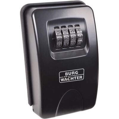 Burg-Wächter Key Safe 10 SB Fixação na parede preto zinco - Cofre de chaves Burg-Wächter Key Safe 10 SB Fixação na parede preto zinco - Cofre de chaves