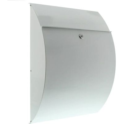 Caixa de Correio Burg-Wächter Riviera 835 W - Aço, Fechadura, Design Moderno Caixa de Correio Burg-Wächter Riviera 835 W - Aço, Fechadura, Design Moderno