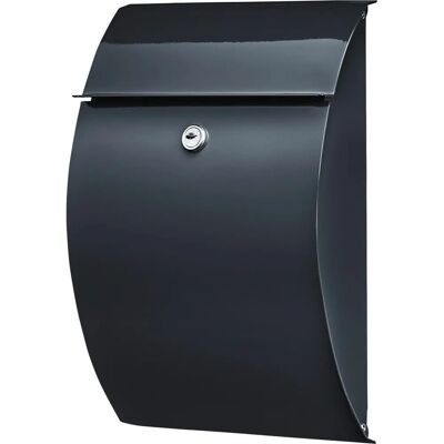 Burg WACHTER Capri 813 ANT - Steel Mailbox, Anthracite, Lock Burg WACHTER Capri 813 ANT - Steel Mailbox, Anthracite, Lock