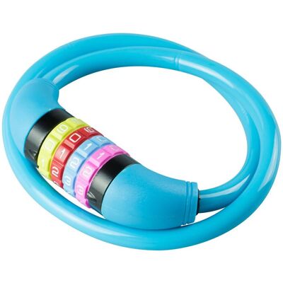Burg-Wächter 210 C 65 KIDS Blauw Stalen Kabelslot Burg-Wächter 210 C 65 KIDS Blauw Stalen Kabelslot