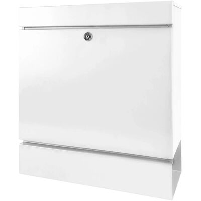 Burg Wächter 42040 Seattle Briefkasten Weiß mit Zeitungsfach - Briefkasten Burg Wächter 42040 Seattle Briefkasten Weiß mit Zeitungsfach - Briefkasten