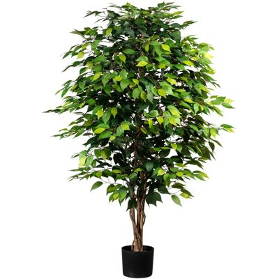 CREATIV GREEN Ficus Benjamini Kunstpflanze - 150cm - Grün CREATIV GREEN Ficus Benjamini Kunstpflanze - 150cm - Grün