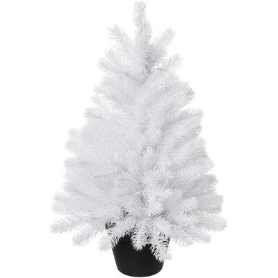 CREATIV DECO Weiß 60cm Künstlicher Weihnachtsbaum - Tannenbaum CREATIV DECO Weiß 60cm Künstlicher Weihnachtsbaum - Tannenbaum