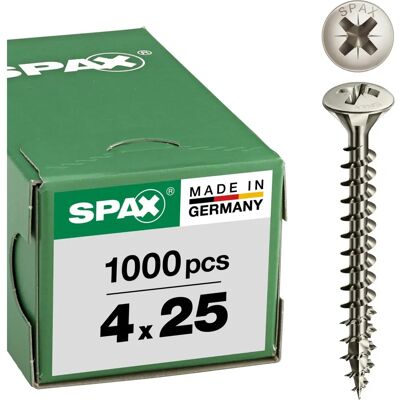 Tornillos Spax - Roscas completas - 1000 unidades Tornillos Spax - Roscas completas - 1000 unidades