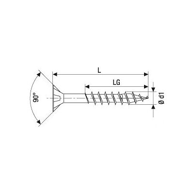 SPAX Edelstahl-Schraube Modell 4197000400357 - Schraube/Bolzen SPAX Edelstahl-Schraube Modell 4197000400357 - Schraube/Bolzen