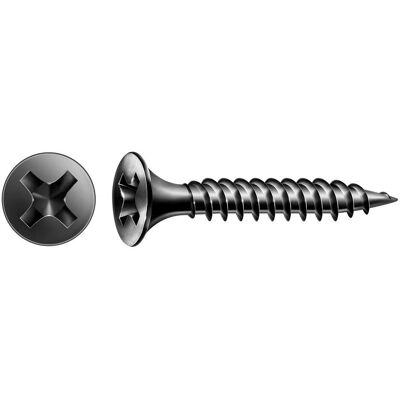 Wkręt Spax GIX A - 3,9x55mm - Czarna fosfata - Szybki montaż Wkręt Spax GIX A - 3,9x55mm - Czarna fosfata - Szybki montaż