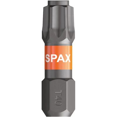 SPAX T40 Schraubenzieher Bits - 5 Stück - Präzise Passform, Orange - T-STAR Typ SPAX T40 Schraubenzieher Bits - 5 Stück - Präzise Passform, Orange - T-STAR Typ