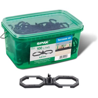 Spax Dachabstandshalter und Belüfter - 4,5 mm - 100 Stück Spax Dachabstandshalter und Belüfter - 4,5 mm - 100 Stück