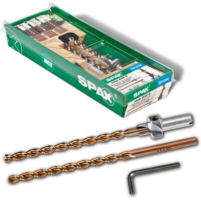 SPAX - Trappborr 6,4/6,5 mm - Trä SPAX - Trappborr 6,4/6,5 mm - Trä