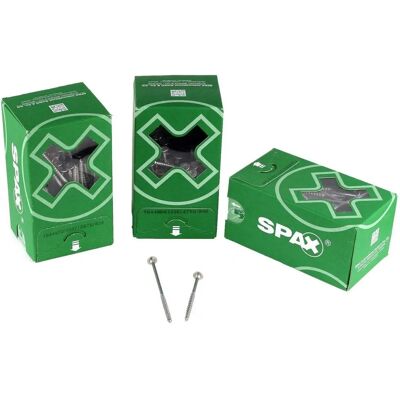SPAX Screw Set - WIROX Partially Threaded T-STAR Plus T20 5x107mm - Screws SPAX Screw Set - WIROX Partially Threaded T-STAR Plus T20 5x107mm - Screws