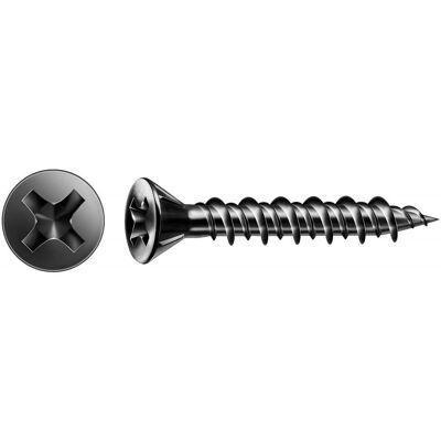 Tornillo para placas de yeso SPAX GIX-C - Negro, 3,9x45mm, 500 piezas Tornillo para placas de yeso SPAX GIX-C - Negro, 3,9x45mm, 500 piezas