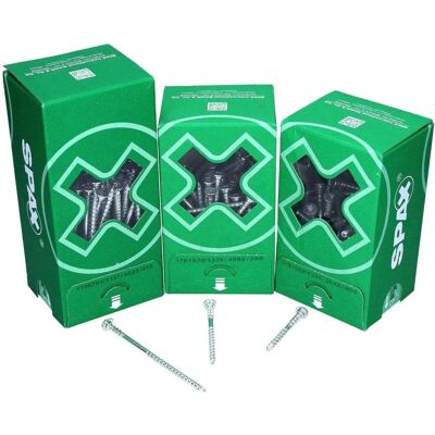 Vis réglable Spax 6x100mm - Application bois - T30 Torx - 100 pcs Vis réglable Spax 6x100mm - Application bois - T30 Torx - 100 pcs