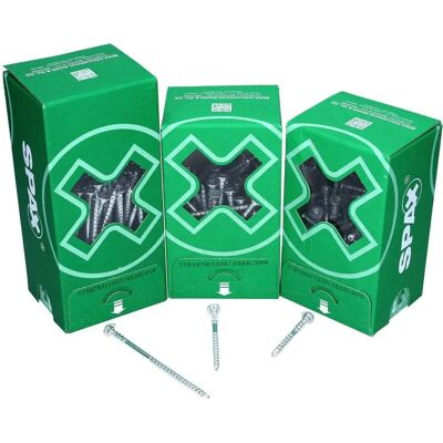 SPAX verstelbare schroef - 6x130mm - 100 stuks - platkop - T-STAR plus - WIROX - verstelbare schroef voor hout SPAX verstelbare schroef - 6x130mm - 100 stuks - platkop - T-STAR plus - WIROX - verstelbare schroef voor hout