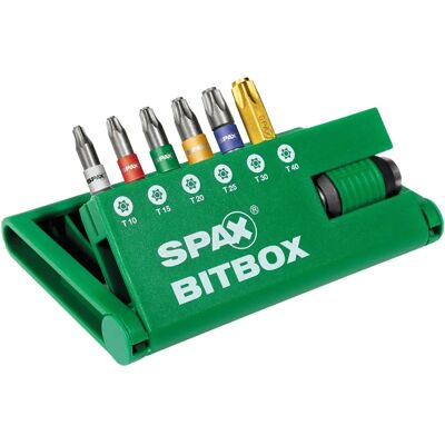 SPAX 4000007899019 Bit-Set T-Star Plus mit Halter 7-teilig SPAX 4000007899019 Bit-Set T-Star Plus mit Halter 7-teilig