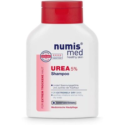 Numis Med Urea 5% Shampoo - Trockene, Juckende Kopfhaut Numis Med Urea 5% Shampoo - Trockene, Juckende Kopfhaut