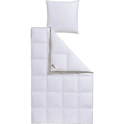 FJÖDUR Felix Weiße Daunendecke und Kissen-Set - Sommer FJÖDUR Felix Weiße Daunendecke und Kissen-Set - Sommer