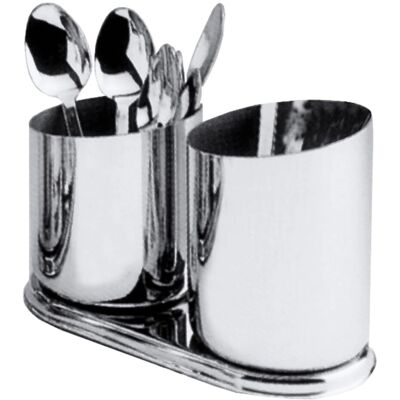 Contacto - Acciaio inox Tazza Flauto - Due Tazze Contacto - Acciaio inox Tazza Flauto - Due Tazze