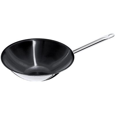 Contacto - Edelstahl Wok - Antiaderente - Fondo piatto - Wok Contacto - Edelstahl Wok - Antiaderente - Fondo piatto - Wok