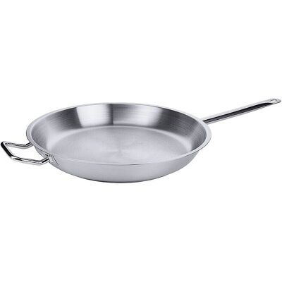 Contacto - Edelstahl Bratpfanne 36 cm - Acciaio inossidabile - con manico - Frying pan Contacto - Edelstahl Bratpfanne 36 cm - Acciaio inossidabile - con manico - Frying pan